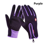 Outdoor Fishing Waterproof Mens Gloves Touch Screen Women Sport Ridding Windproof Breathable Non-Slip Gloves Lady Ski Autumn