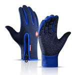 Unisex Touch Screen Winter Gloves Mens Warm Outdoor Cycling Driving Climbing Motorcycle Cold Gloves Waterproof Non-Slip Glove