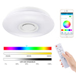 Smart Music LED Ceiling Light RGB Dimmable APP Remote Control Modern Bluetooth Light Bedroom Light