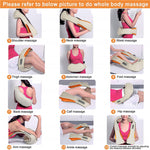 Home massager Cervical spine back massager Upgradekneadingshawl+4buttons