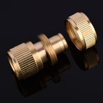 4 water pipe pure copper water joint nipple type water gun special quick joint garden tool joint
