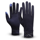 Winter Gloves Warm Touch Screen Riding Windproof Internal Plush Warm Catch Velvet Gloves Women Outdoor Gloves Spring