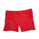 Lace transparent boxer panties for women