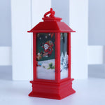 Santa Claus Snowman Lantern Light Merry Christmas Decor For Home Christmas Tree Ornament Xmas Gifts Navidad