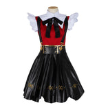 Black leather cosplay sailor suit High school school uniform suit