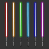 Sabre laser Ghost Premium Double Moul Force FX 16 couleurs changeantes Black Series Light Saber pour adultes, supporte de vrais duels lourds (lot de 2)