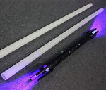 Lightsaber Double-Headed Lightsaber with Sound Effect Lightsaber Flash Double-Edged Sword Toy Blade92CM handle45CM