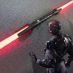 Lightsaber Double-Headed Lightsaber with Sound Effect Lightsaber Flash Double-Edged Sword Toy Blade92CM handle45CM