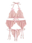 Lace butterfly erotic lingerie