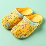 Comfortable New Cartoon Holes Shoes Kids Beach Slippers