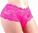 Men's lace flat-horned erotic panties