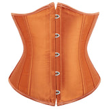 SEXY Gothic Underbust Corset and Waist cincher Bustiers Top Workout Shape Body Belt Plus size Lingerie S-6XL