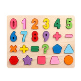 Kids Wooden Puzzles Game Montessori Educatinal Wooden Toys Little Baby Montessori Toys Educational Toys For Children HH052