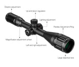 3-9x40 AOE Red &amp;  Green illuminated Mil Dot Rifle Scope Precision Optics Hunting Scope with Cover and Mounting