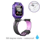 smart watch kids gps Q19 Children SOS Call Phone Watch Smartwatch use Sim Card Photo Waterproof IP67 Kids Gift For IOS Android SpainishVersion