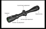 4-16X42 AO Tactical Riflescope Mil Dot Reticle Optical Sight Rifle Scope Airsoft Air Gun Sniper Scope for Hunting