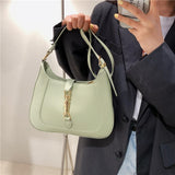 Leather One Shoulder Crossbody Bag Ladies Fashion