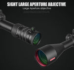 6-24x50 Riflescope Hunting Optical Scope Level  Sights Side Focusing Rifle Scope Sniper Long Range Sights