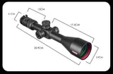 6-24x50 Riflescope Hunting Optical Scope Level  Sights Side Focusing Rifle Scope Sniper Long Range Sights