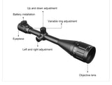 Tactique 8-32X50 Scopes Fusil Optique Red Dot Vert Compact Riflescopes Outdoor Hunting Scopes