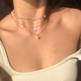 Thin Snake Chain Necklace For Women Fashion Collar Gold Choker Necklaces Party Accessories Minimalist Jewelry