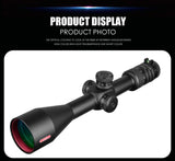 6-24x50 Riflescope Hunting Optical Scope Level  Sights Side Focusing Rifle Scope Sniper Long Range Sights