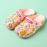 Comfortable New Cartoon Holes Shoes Kids Beach Slippers