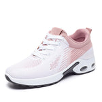 Women's lace-up running shoes Comfortable non-slip sneakers