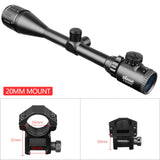 Tactical 8-32X50 Scopes Rifle Optics Red Dot Green Compact Riflescopes Outdoor Hunting Scopes