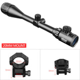 Tactique 8-32X50 Scopes Fusil Optique Red Dot Vert Compact Riflescopes Outdoor Hunting Scopes