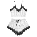 Sexy lace suspender three-point erotic lingerie