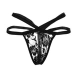 Women's lace transparent erotic panties