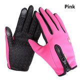 Outdoor Fishing Waterproof Mens Gloves Touch Screen Women Sport Ridding Windproof Breathable Non-Slip Gloves Lady Ski Autumn