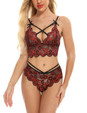 Sexy three-point lace erotic lingerie