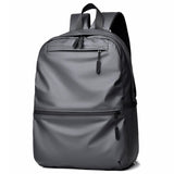 Large capacity backpack laptop bag dark grey