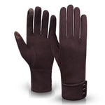 Winter Gloves Warm Touch Screen Riding Windproof Internal Plush Warm Catch Velvet Gloves Women Outdoor Gloves Spring