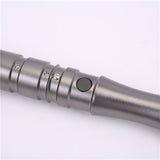 Dueling Blade Lightsaber RGB LED Color Changing Soundfonts Metal Handle Light Saber Blaster Lock Up FOC Halloween Toys