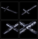 Cross Heavy Sword Stick Force Heavy Dueling Led Lightsaber With Foc Lock Up Metal Hilt Blaster Sound Children Gift Lightsaber