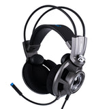 Somic G954 7.1 Casque de jeu vibrant gris argenté