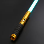 Duel lightsaber, 12 color changes, 10 sets of sounds, FOC lock lightsaber TSK-E01golds