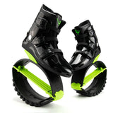 Chaussures de saut kangourou unisexe vert noir couleur, 2020 dernières bottes de gravité rebondissantes 4T Spring Body Shaping