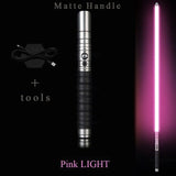 Lightsaber Force Fx Heavy Dueling Weapon Rechargeable Sound Foc Lock Up Metal Handle Laser Sword Toys Gifts 80cm