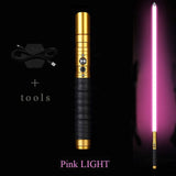 Lightsaber Force Fx Heavy Dueling Weapon Rechargeable Sound Foc Lock Up Metal Handle Laser Sword Toys Gifts 80cm