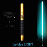 Lightsaber Force Fx Heavy Dueling Weapon Rechargeable Sound Foc Lock Up Metal Handle Laser Sword Toys Gifts 80cm