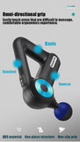 Electric Fascia Gun Relieves Pain and Relaxes Muscles Deep Massage Fitness Equipment Physical Therapy Neck Body Massager