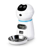 Automatic Pet Feeder Dog and Cat Food Container