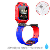 smart watch kids gps Q19 Children SOS Call Phone Watch Smartwatch use Sim Card Photo Waterproof IP67 Kids Gift For IOS Android SpainishVersion